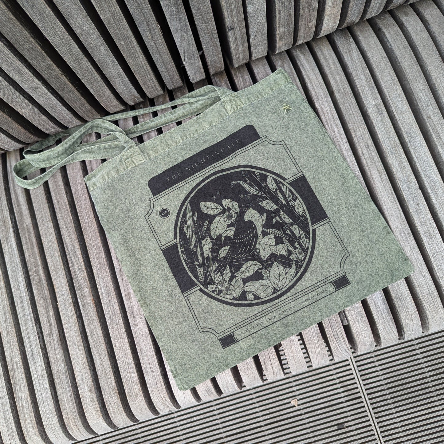 Nightingale Pigment-Dyed Tote Bag