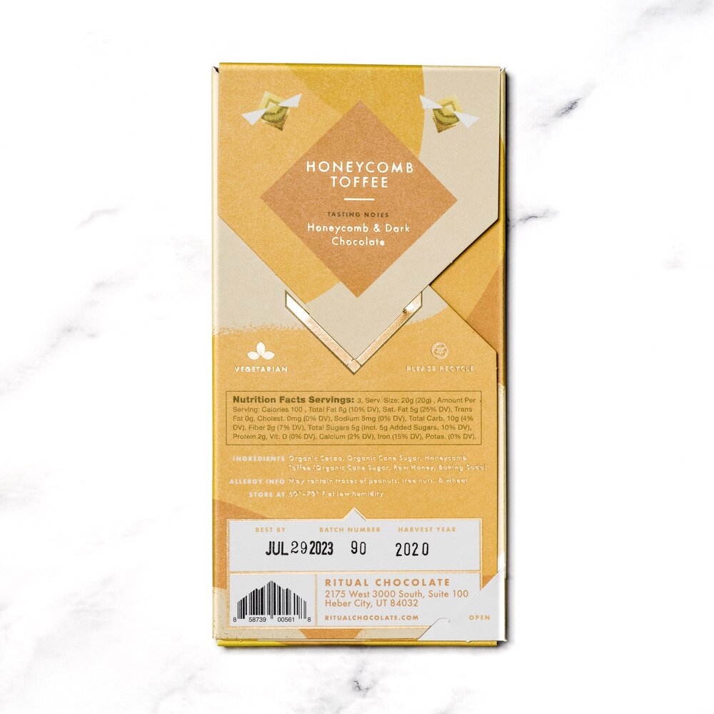 Honeycomb Toffee - 75%