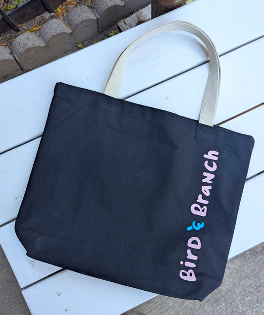 Logo Organic Canvas Tote